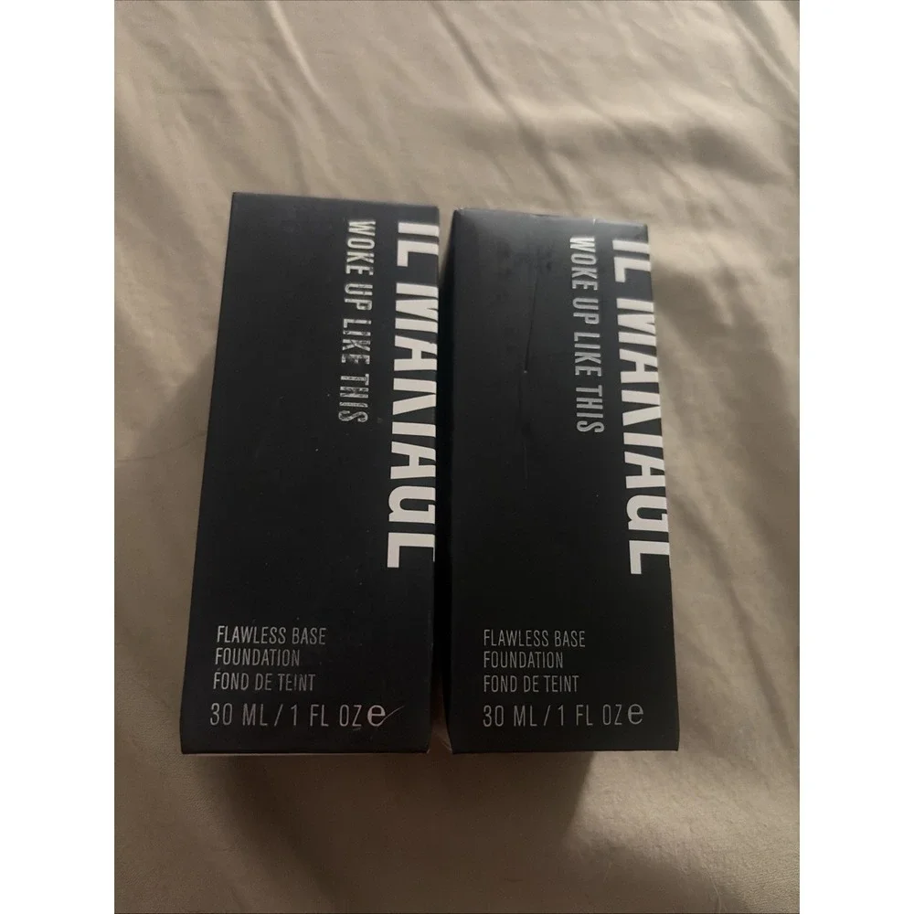 IL MAKIAG E Woke Up Like This Foundation CL 120 Flawless Base‎ Bundle of 2 NEW